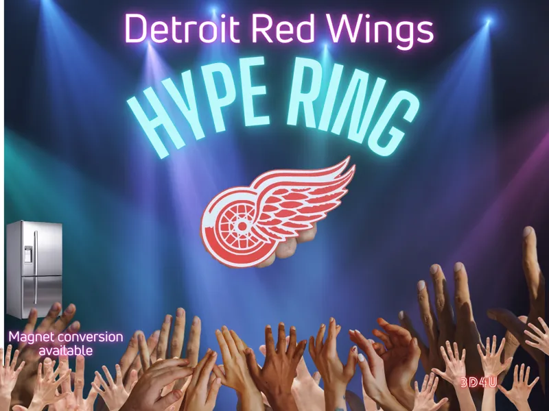 Red Wings Hype Ring