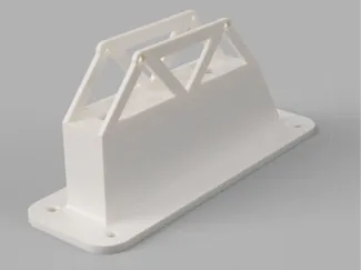 Soporte para amurar el ams a la pared