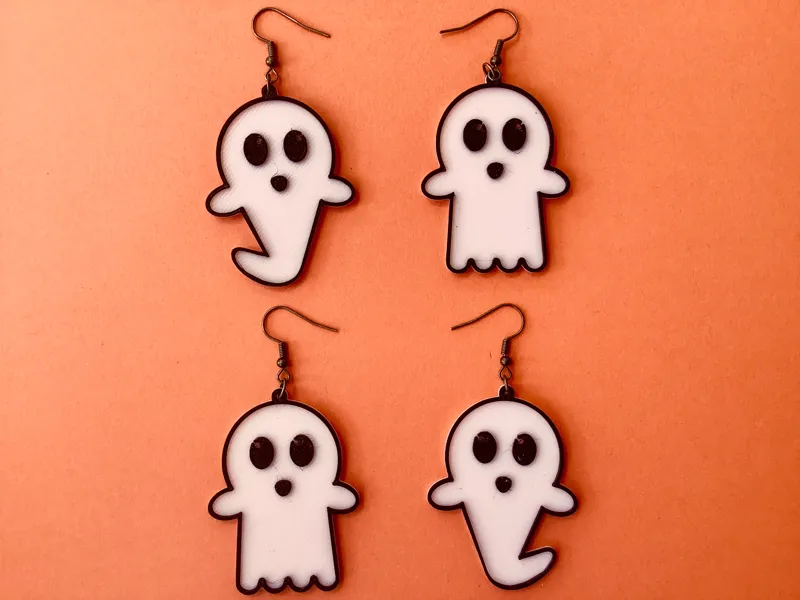 Cute Ghost Earrings
