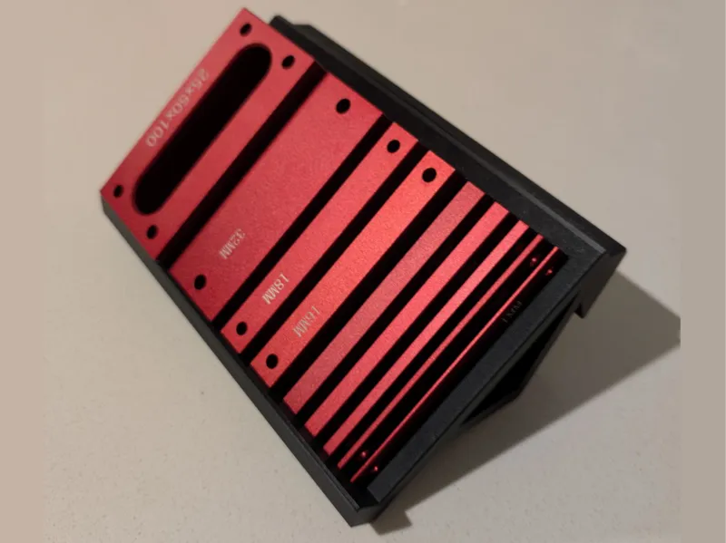 Setup/Spacer Block holder with French Cleat