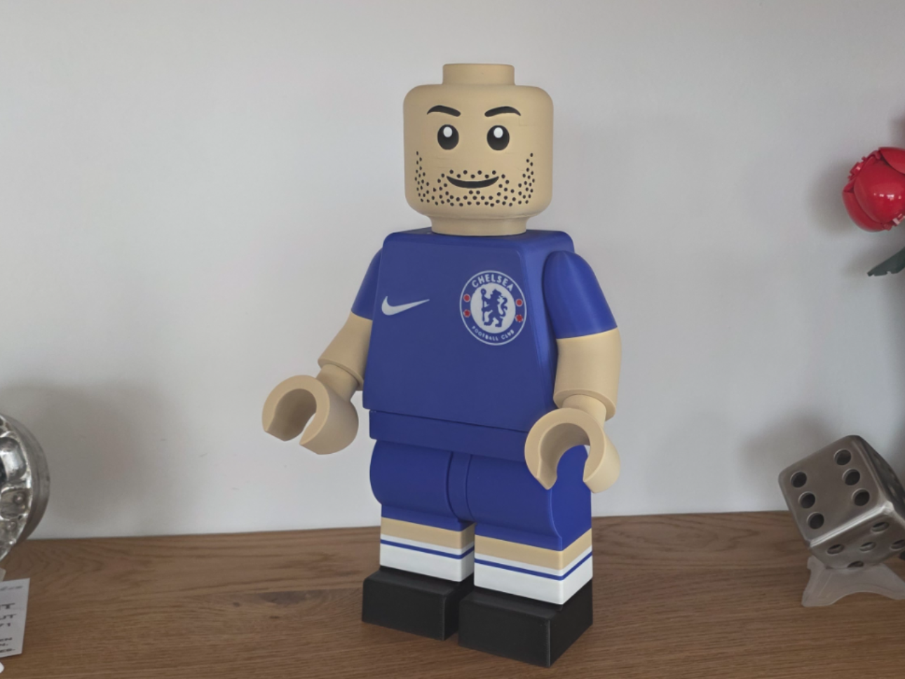 Chelsea F.C. Brick Football Figure
