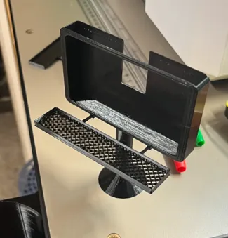 Billboard business card holder