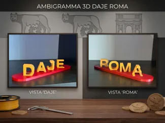 Ambigramma Daje Roma