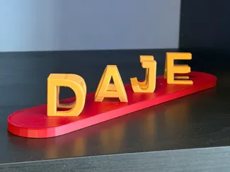 Ambigramma Daje Roma