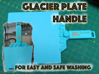GLACIER Handle: Wash Plate & Keep Your Hands Safe!