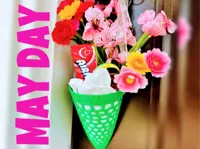 Panier suspendu de printemps a offrir — photo 1