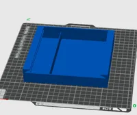 Divider for cards & pegs, and removed instructions text