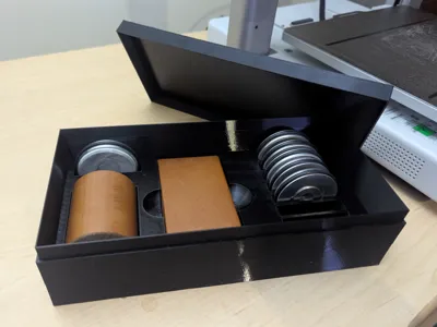 Rolling sharpener case