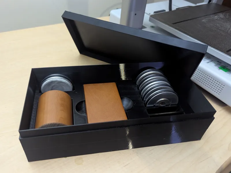Rolling sharpener case