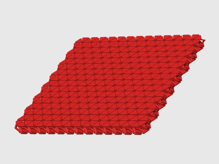 Fidget Fabric Triangular