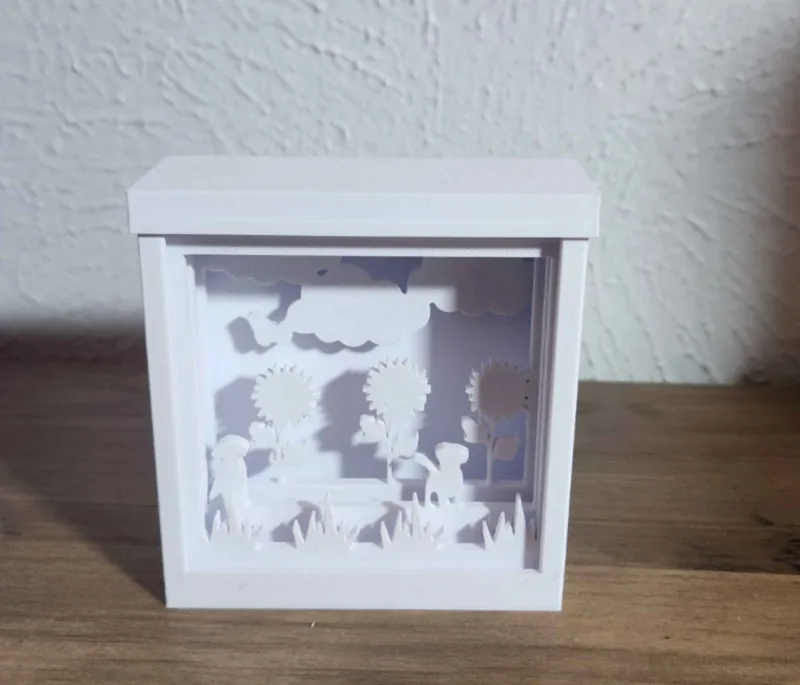 Spring time Shadowbox