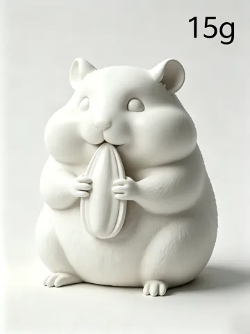 Soporte: Hamster standing with a sunflower seed — vista de referencia 2