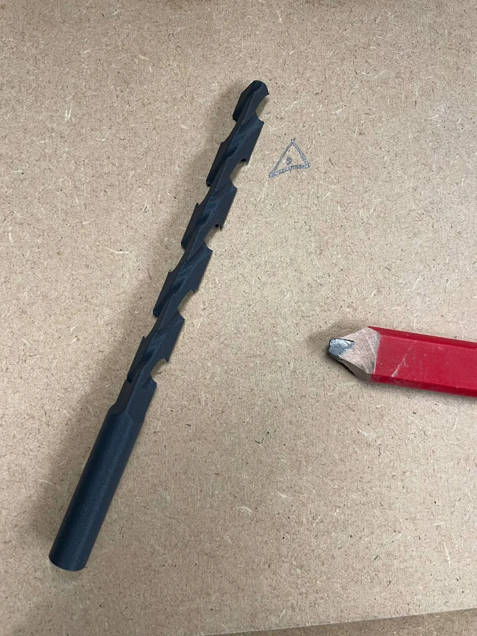 Triangular Drill Bit by Qwer.Tzui MakerWorld: Download Free 3D Models