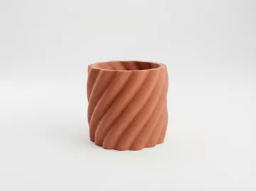 Maceta decorativa: Braided Orbital Ridge Planter — vista de referencia 3