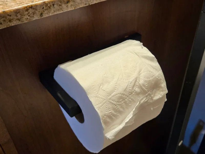 Minimalist Universal Toilet Paper holder