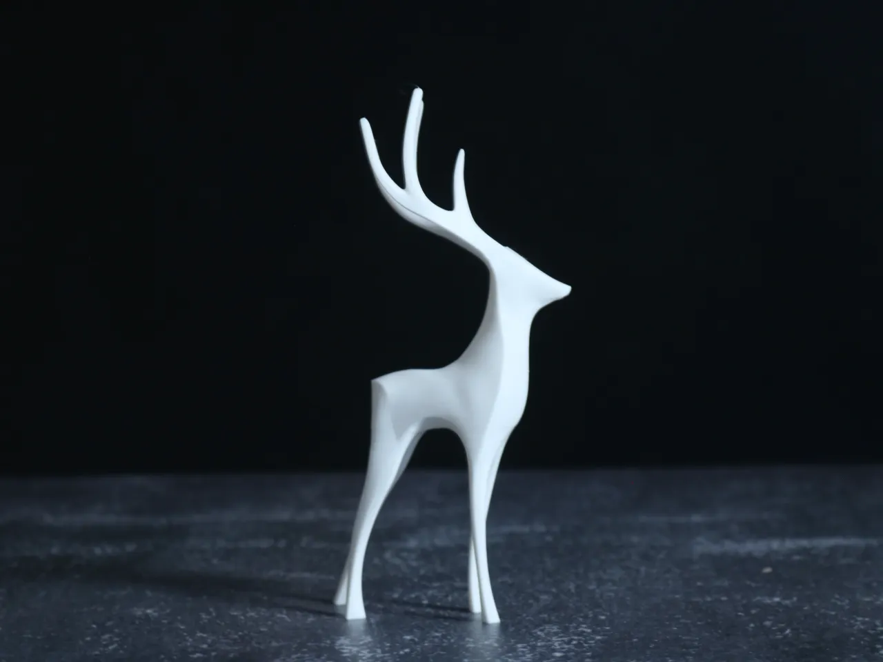 Deer - stag view 3