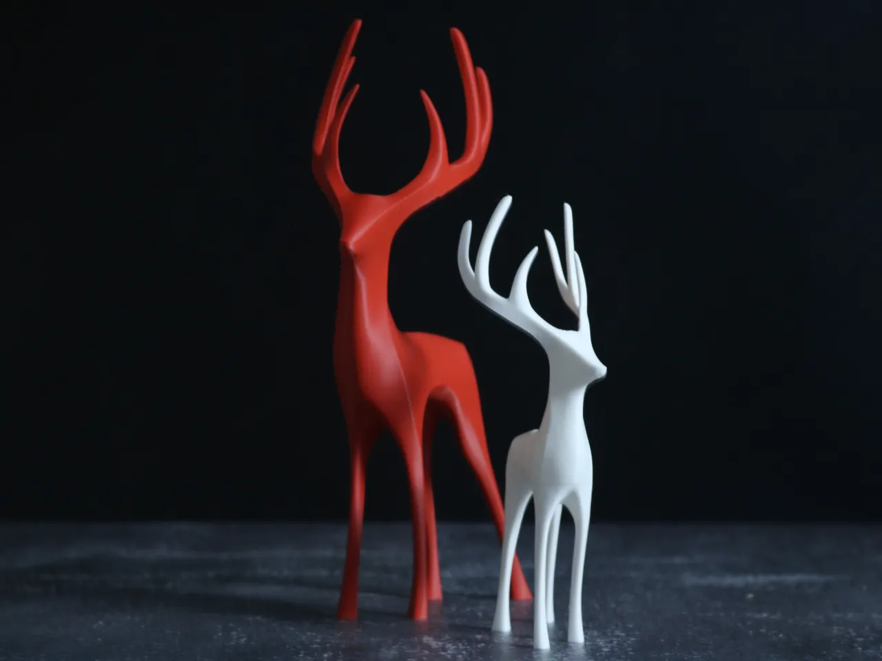 Deer - stag view 2