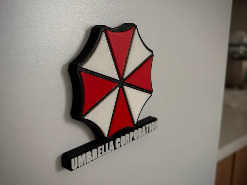 Umbrella Logo Fridge Magnet (D8x2 magnets)