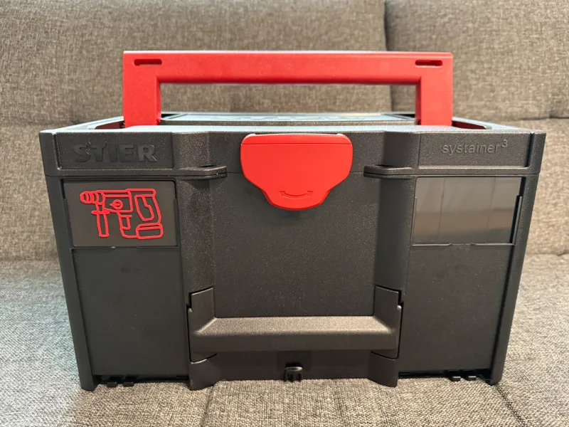 Systainer Label Card – Hammer Drill Logo