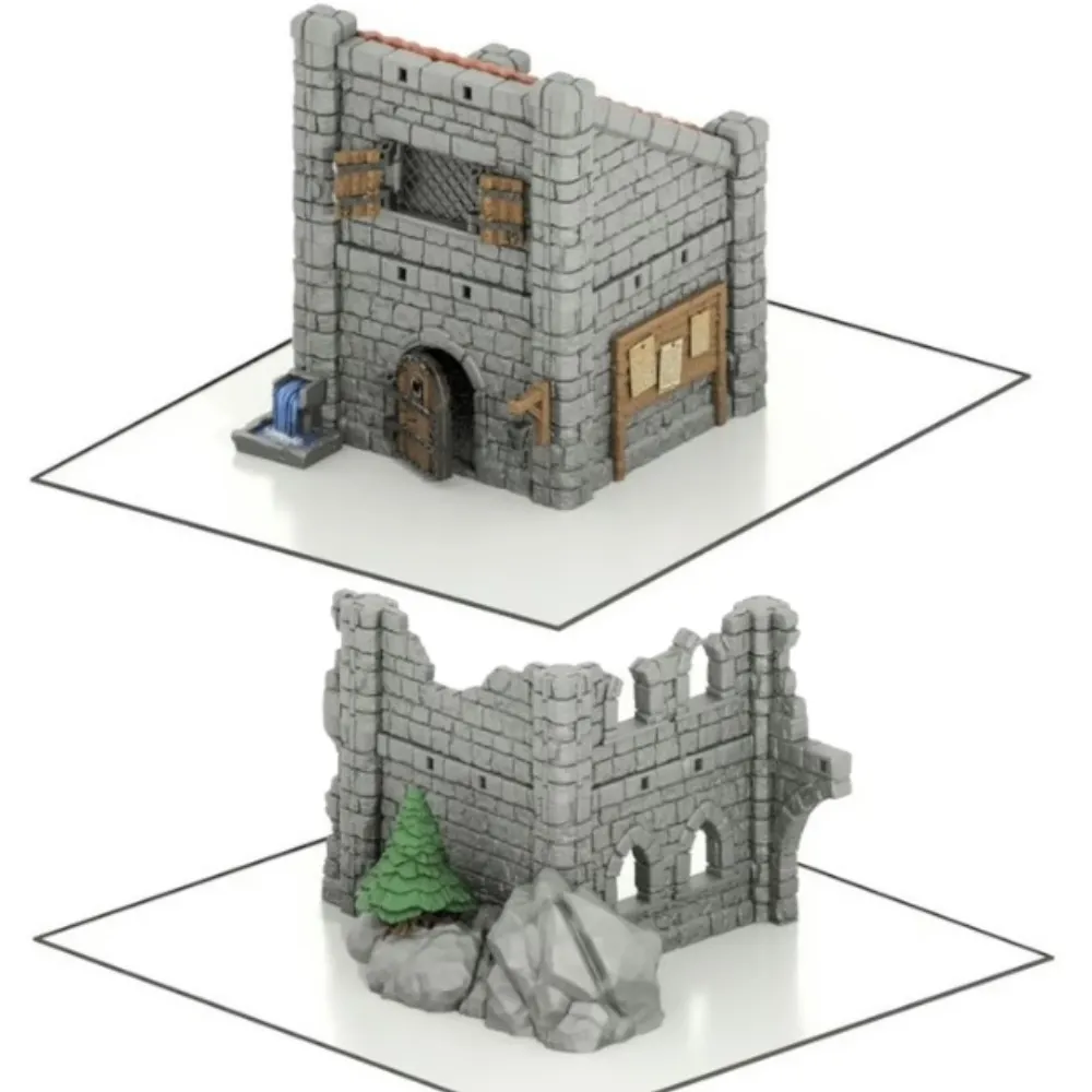Wargame Fantasy Stonehaven - Modular 3D Scenery - Free 3D Print Model ...