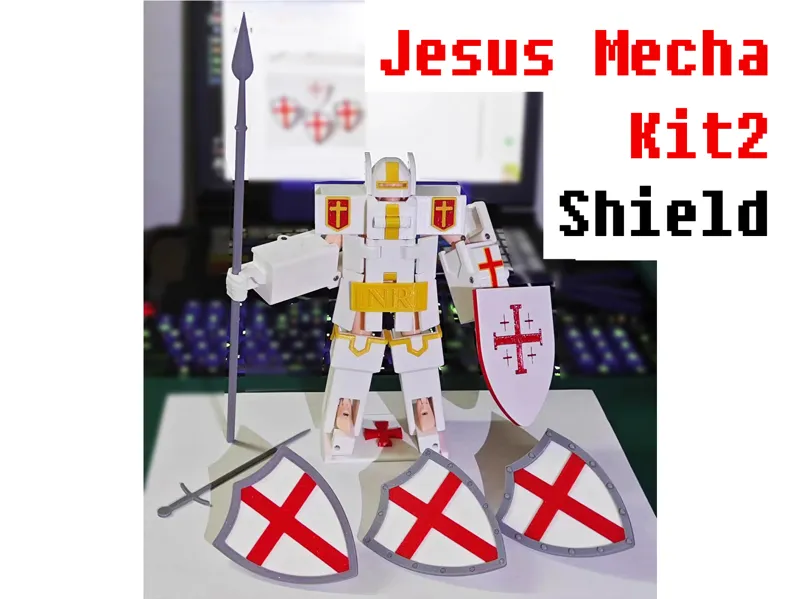 Kit 2 for Jesus Mecha Christ（耶稣机甲配件包2）