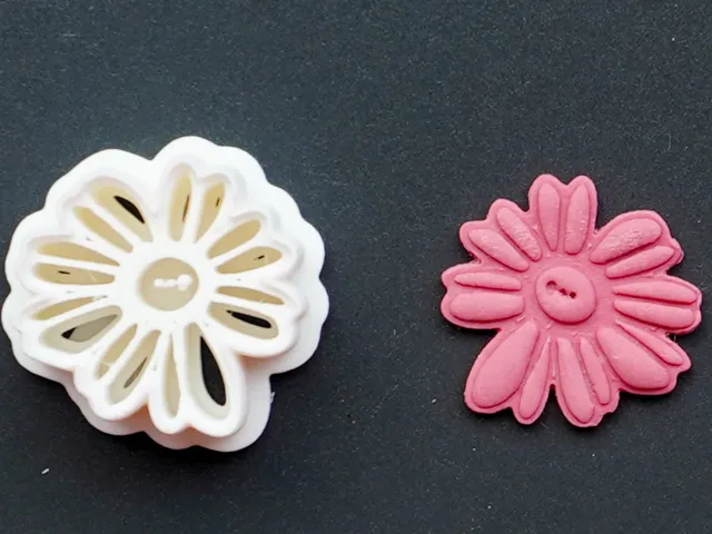 Flower Polymer Clay Cutter Earrings Necklace