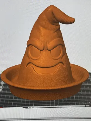 THE SORTING HAT - HALLOWEEN BOWL - Free 3D Print Model - MakerWorld