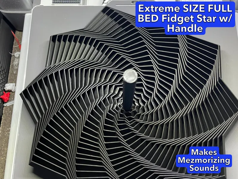 FULL BED Extreme Star Fidget w/Handle
