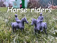 Cavaliers à cheval (figurines) — photo 1