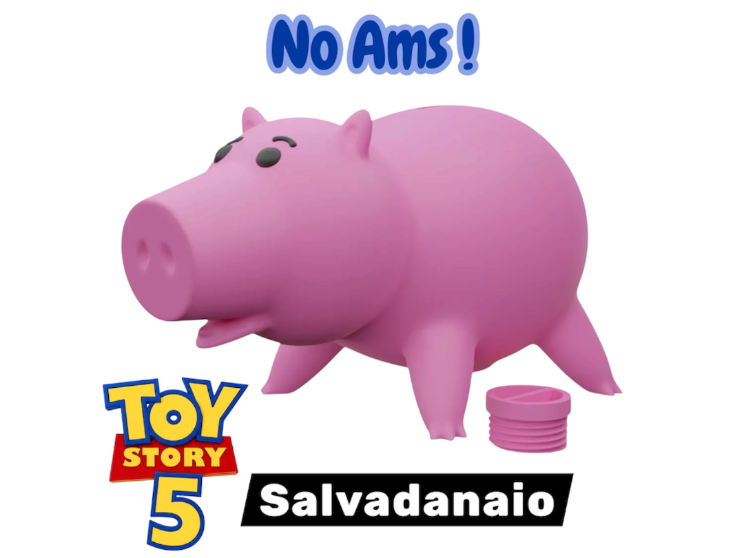 Hamm di Toy Story 5 Salvadanaio Senza AMS