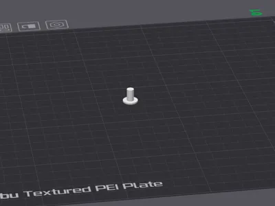 Parametric Shelf Pin Hole Cover Generator