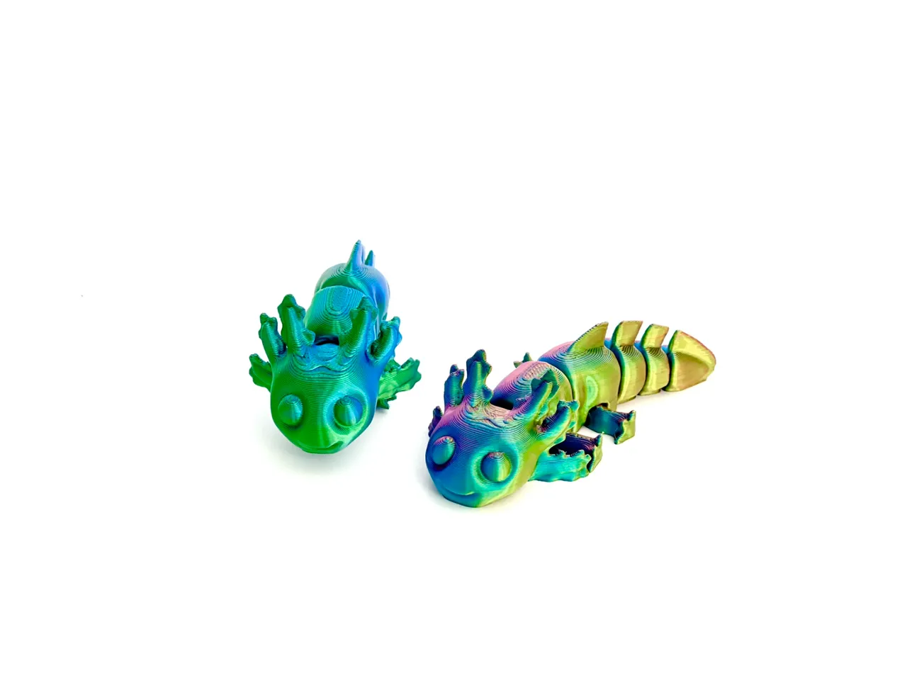 Axocuties: Articulated Axolotl view 4