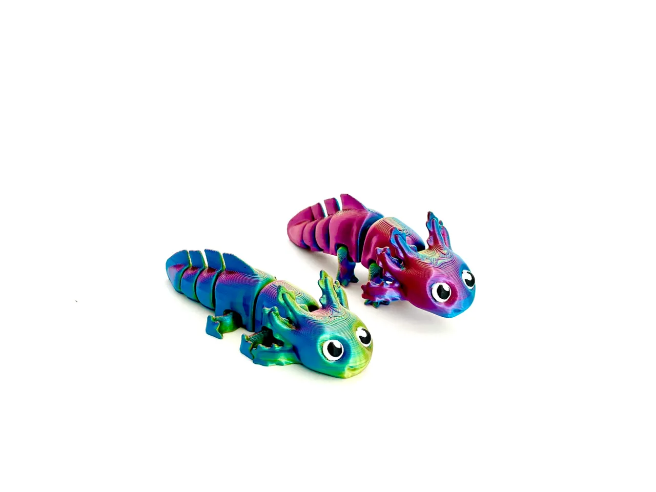 Axocuties: Articulated Axolotl view 2