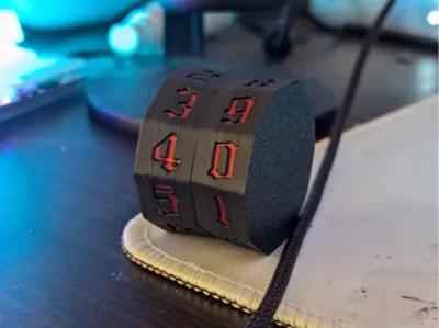 Magnetic (Life)-Counter, snap-points