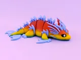 Артикулирана фигурка Amphibious Flexi Dragon