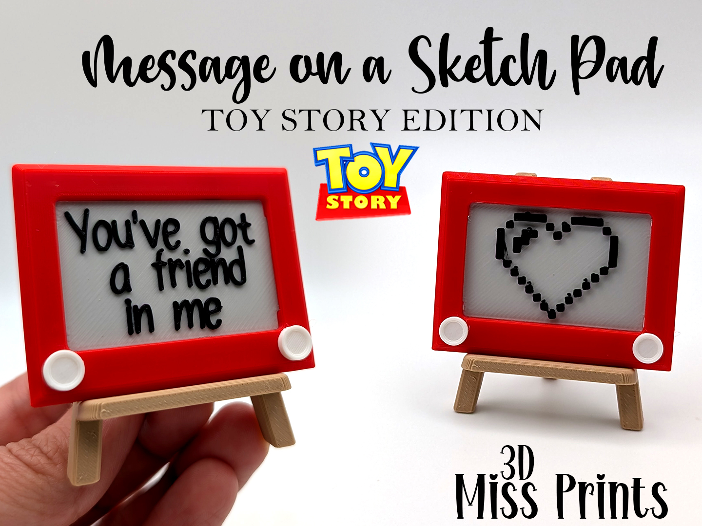 Message on a Sketch Pad (Toy Story Edition)