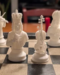 Jeu d'échecs thème violon — photo 3