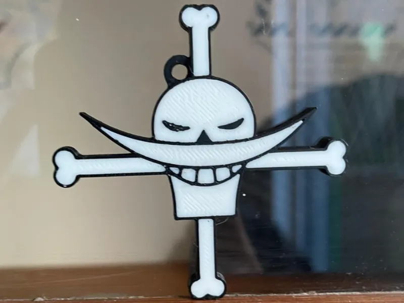 White Beard keychain