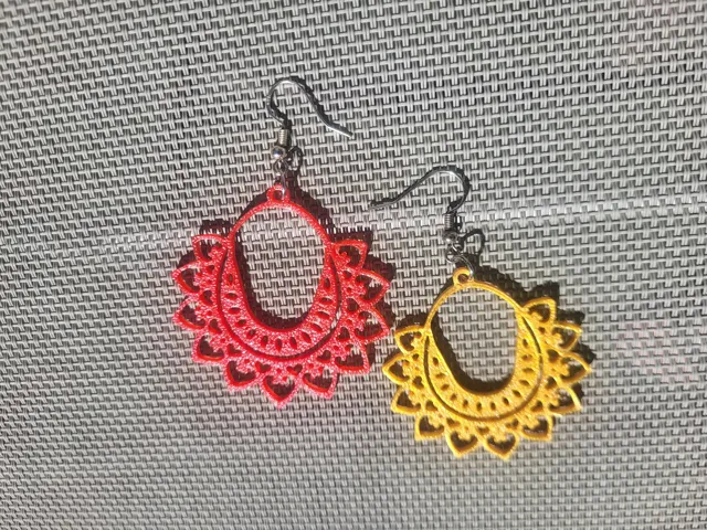 Earrings - 071 - Easy Print