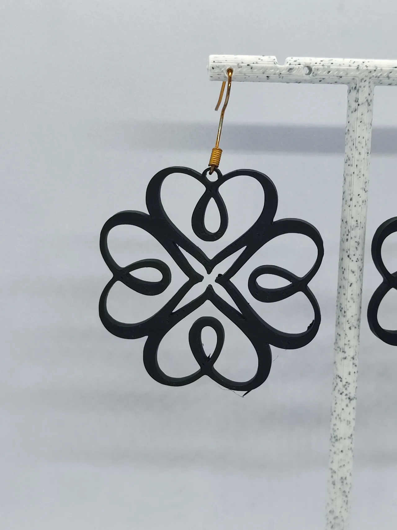 Aretes Trébol de Amor Infinito view 4