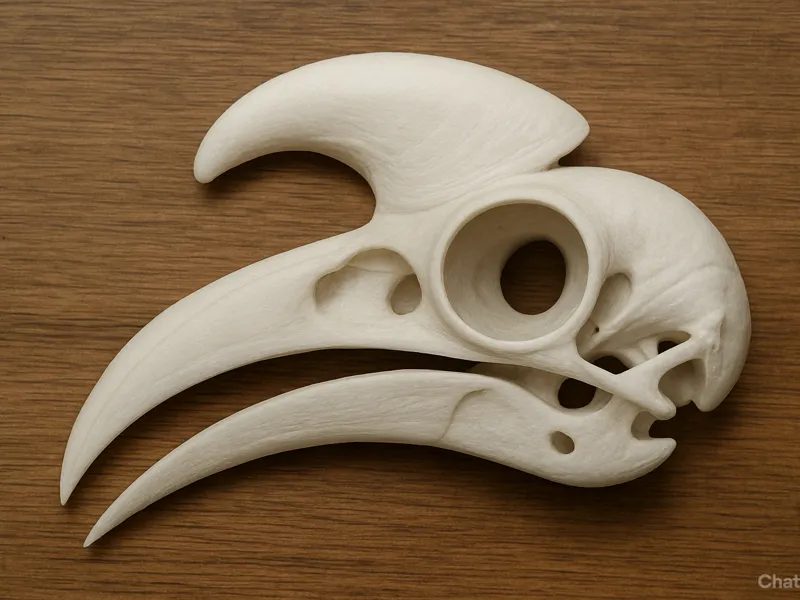 Rhinoceros Hornbill Skull