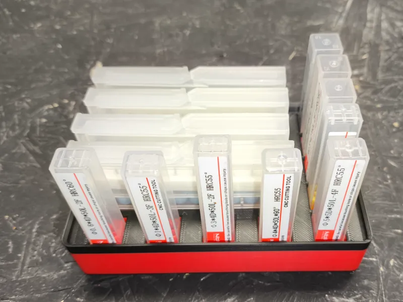 Gridfinity router bits holder