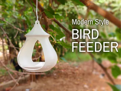 Bird Feeder – Modern Minimalist Garden Decor