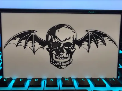 Avenged Sevenfold Logo Plate