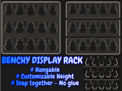 Benchy Dry Dock Display Rack/Stand