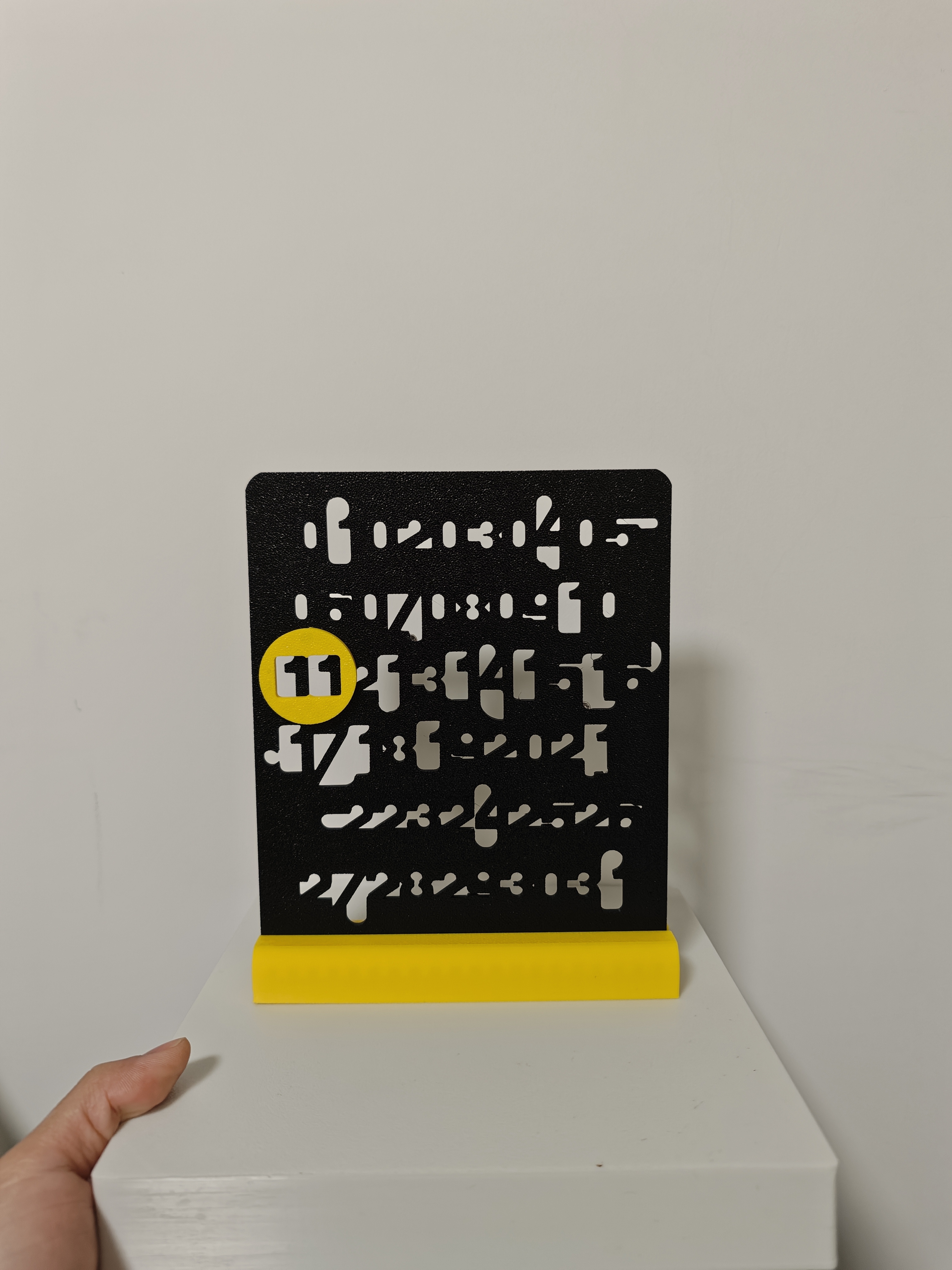 Miniatura 4 do modelo 3D 外星文字日历