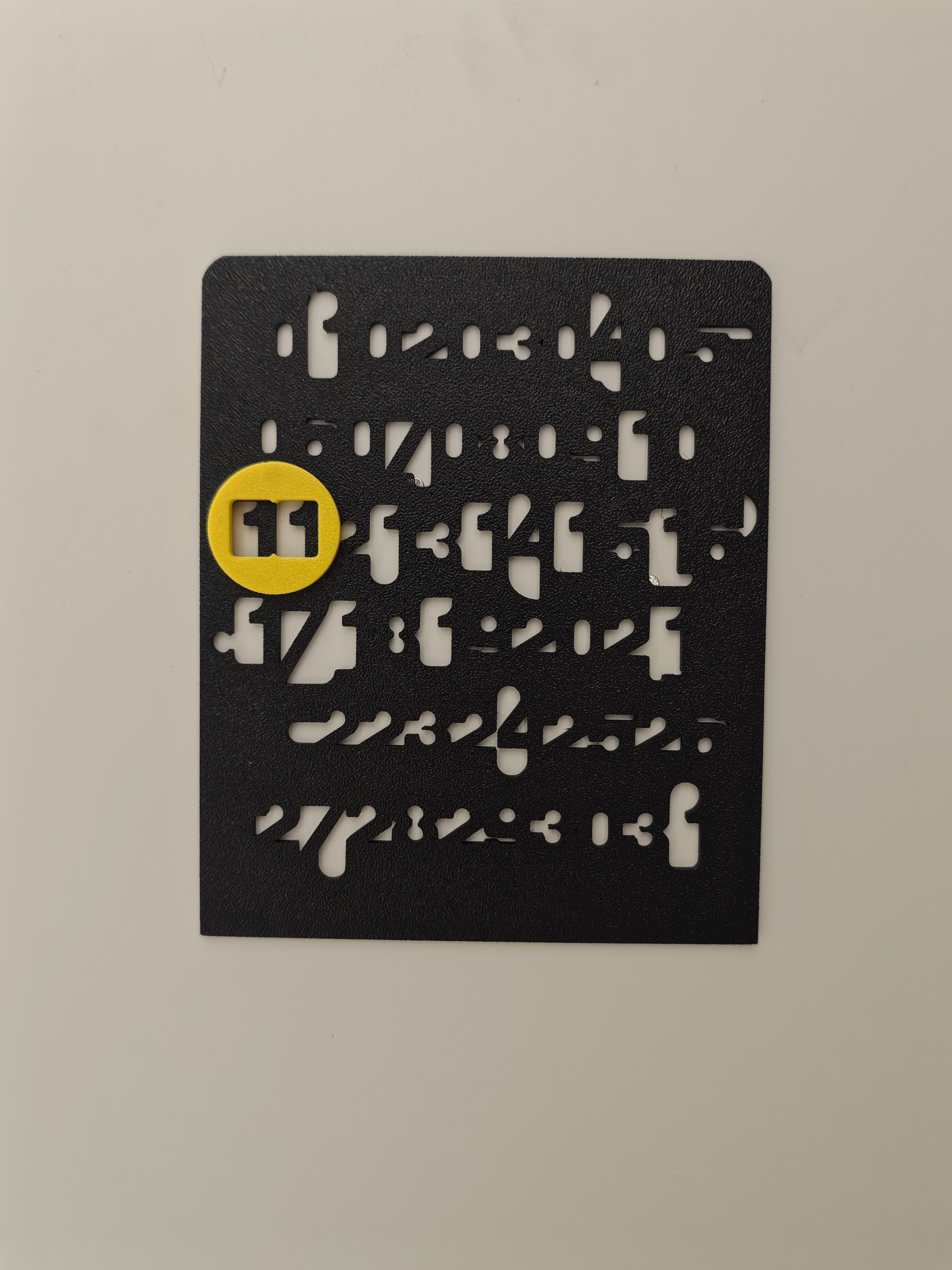 Miniatura 5 do modelo 3D 外星文字日历
