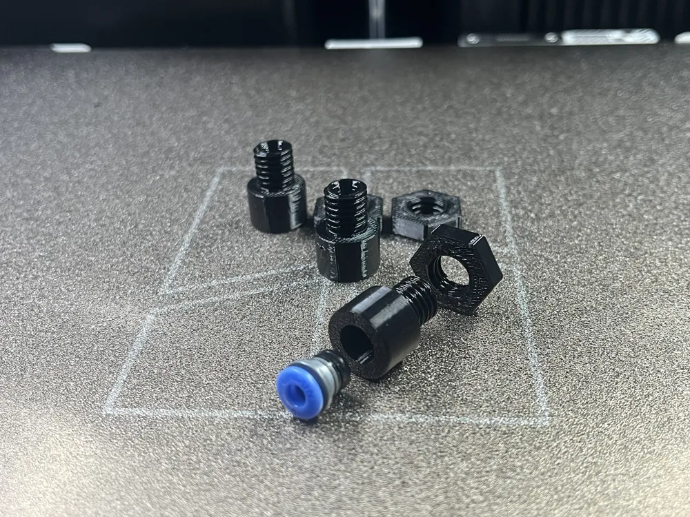 Adapter PTFE tube ECAS04 for Chitu E1 - Free 3D Print Model - MakerWorld
