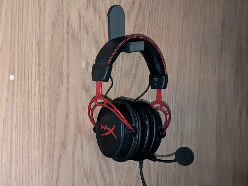 Headphone Holder for IKEA Desks (3.5 cm Hole)