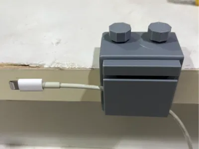 Charger cable holder
